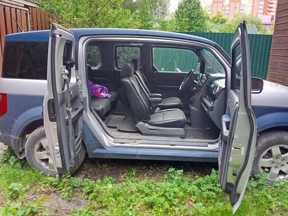 2005 Honda Element I, серый - вид 4