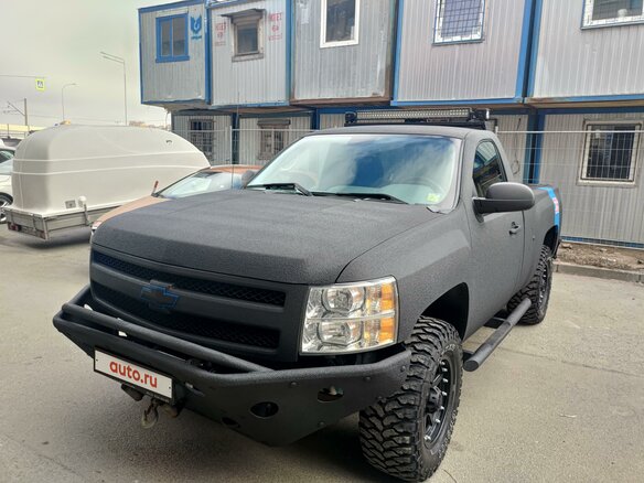 2012 Chevrolet Silverado II (GMT900), чёрный - вид 2