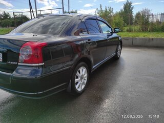 2008 Toyota Avensis II Рестайлинг, чёрный, 777000 рублей, вид 5
