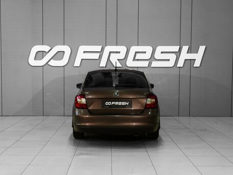 2018 Skoda Rapid I Рестайлинг, коричневый, 1248000 рублей, вид 4