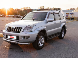 2007 Toyota Land Cruiser Prado 4-speed 120 Series, серебристый, 2000000 рублей, вид 1