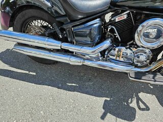 2002 Yamaha XVS1100, чёрный, 425000 рублей, вид 2