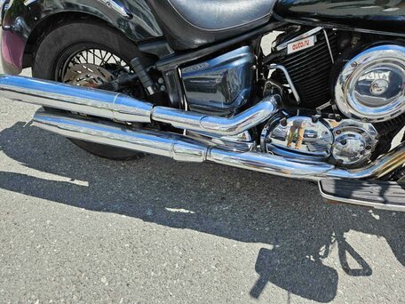 2002 Yamaha XVS1100, чёрный, 425000 рублей, вид 2