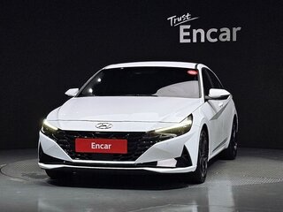2022 Hyundai Avante VII, белый, 1860000 рублей, вид 1