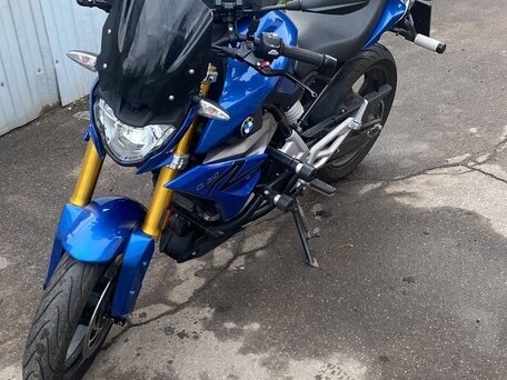 2018 BMW G 310 R, синий, 450000 рублей, вид 1