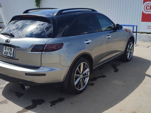 2003 Infiniti FX35 I (S50), серый, 1500000 рублей - вид 8