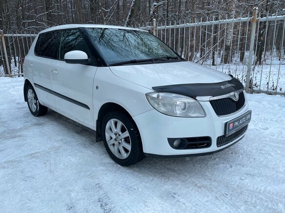 2008 Skoda Fabia II, белый