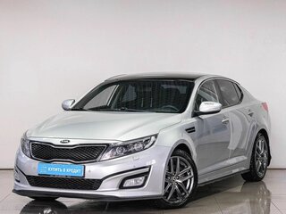 2014 Kia Optima III Рестайлинг, серебристый, 1700000 рублей, вид 2