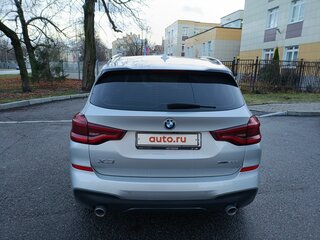 2018 BMW X3 20d xDrive III (G01), серебристый, 3490000 рублей, вид 3
