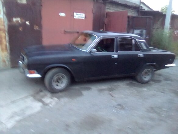 1983 ГАЗ 24 «Волга» 24 I (24), чёрный, 100000 рублей - вид 6