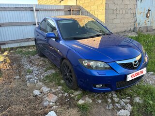 2008 Mazda 3 5-speed I (BK) Рестайлинг, синий, 650000 рублей, вид 2