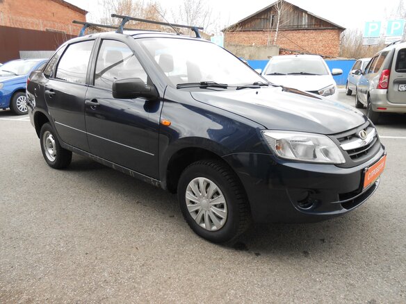 2013 Lada (ВАЗ) Granta I, синий - вид 7