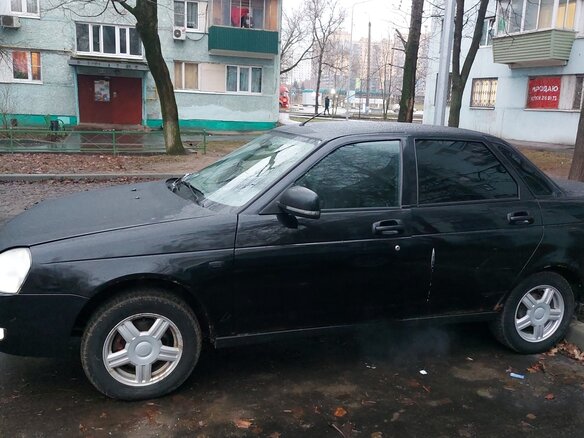 2011 Lada (ВАЗ) Priora I, чёрный, 320000 рублей - вид 13