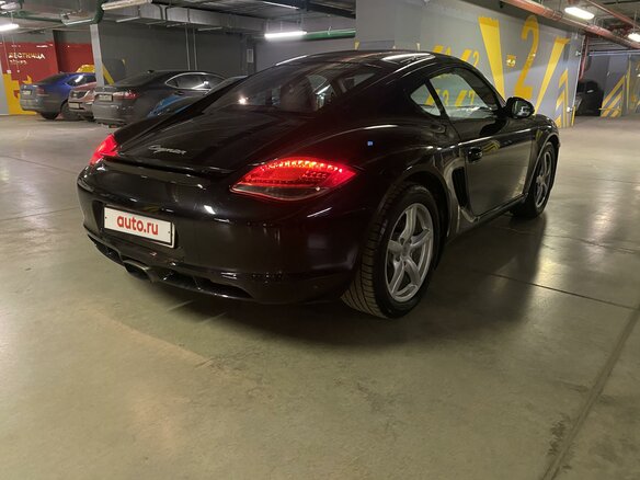 2009 Porsche Cayman I (987) Рестайлинг, чёрный - вид 8