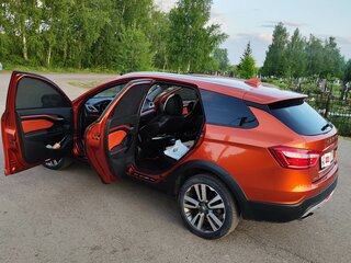 2018 Lada (ВАЗ) Vesta SW Cross I, оранжевый, 1250000 рублей, вид 5