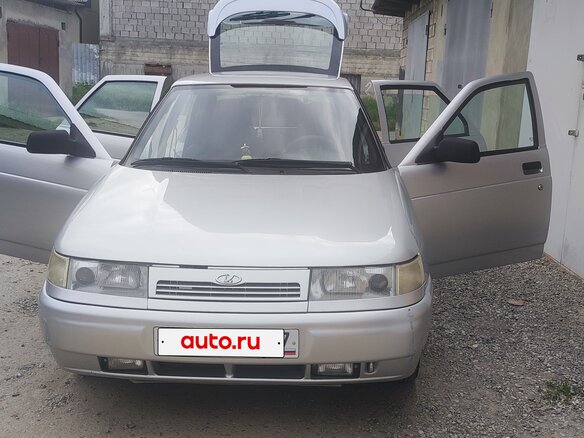 2007 Lada (ВАЗ) 2112, серебристый - вид 2