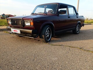 2007 Lada (ВАЗ) 2107, пурпурный, 165000 рублей, вид 1