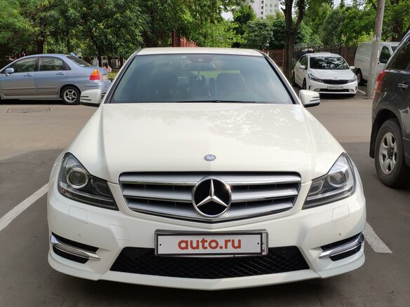 2011 Mercedes-Benz C-Класс 180 BlueEFFICIENCY III (W204) Рестайлинг, белый