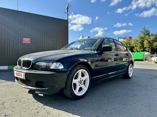 1998 BMW 3 серии 318i IV (E46), чёрный, 640000 рублей, вид 1