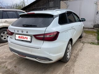 2024 Lada (ВАЗ) Vesta SW I Рестайлинг (NG), белый, 1350000 рублей, вид 3