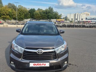 2014 Toyota Highlander III (XU50), серый, 2900000 рублей, вид 2