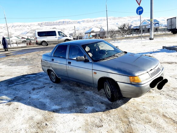 2007 Lada (ВАЗ) 2110, серебристый - вид 1