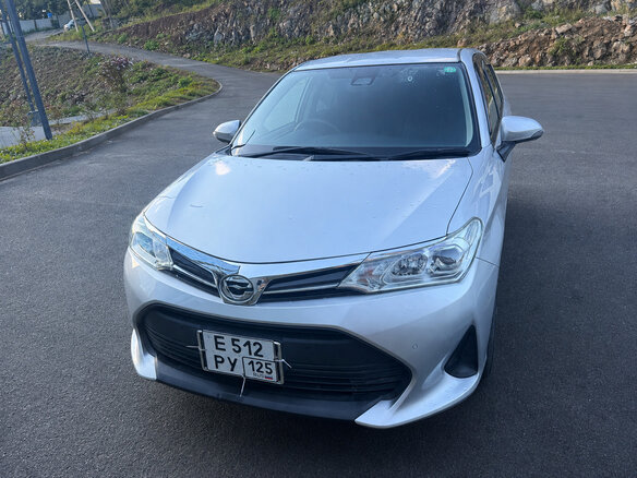 2021 Toyota Corolla Fielder XI (E160, E170) Рестайлинг 2, серебристый, 1550000 рублей