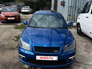 2012 Skoda Octavia RS II Рестайлинг, синий, 1500000 рублей, вид 3
