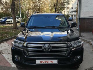 2016 Toyota Land Cruiser 200 Series Рестайлинг 2, чёрный, 6000000 рублей, вид 2