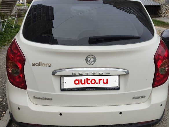 2012 SsangYong Actyon II, белый, 1050000 рублей - вид 2