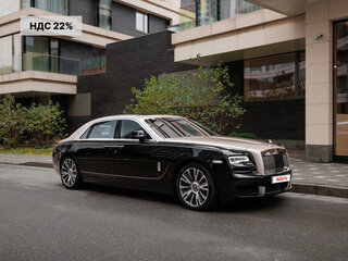 2017 Rolls-Royce Ghost Extended I Рестайлинг (Series II), чёрный, 17500000 рублей, вид 1