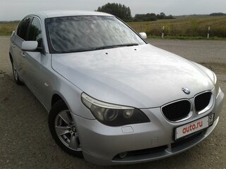 2004 BMW 5 серии 525d V (E60/E61), серебристый, 1645000 рублей, вид 1