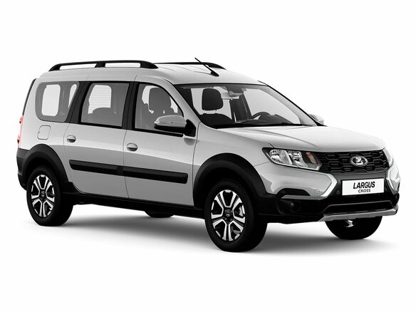 2026 Lada (ВАЗ) Largus Cross I Рестайлинг, серебристый