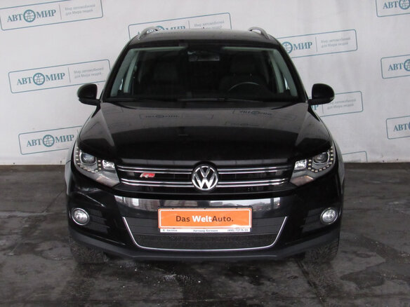 2012 Volkswagen Tiguan I Рестайлинг, чёрный - вид 1