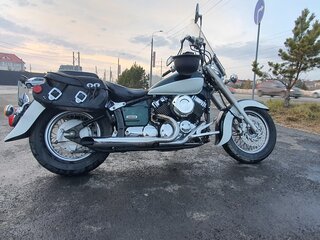 1999 Yamaha XVS400 Drag Star, зелёный, 380000 рублей, вид 5
