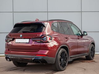 2022 BMW X3 30i xDrive III (G01) Рестайлинг, красный, 4190000 рублей, вид 2