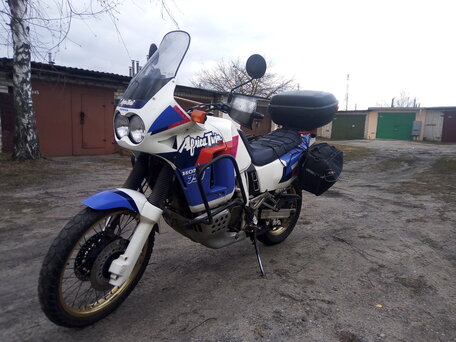 1993 Honda XRV 750 Africa Twin, белый, 285000 рублей, вид 2