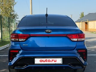 2017 Kia Rio IV, синий, 1100000 рублей, вид 4