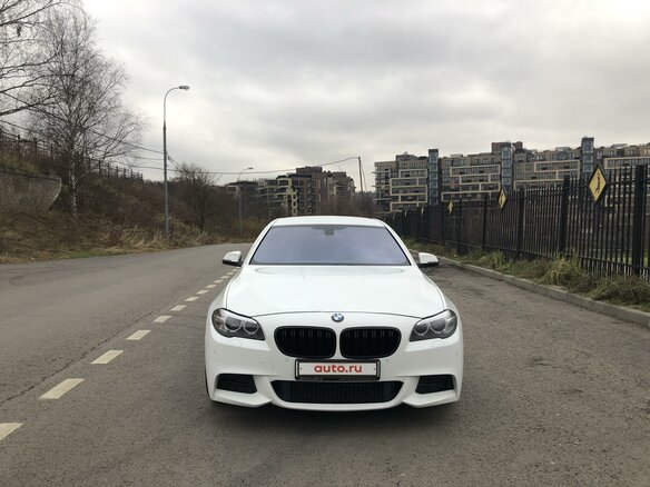 2013 BMW 5 серии 530d xDrive VI (F10/F11/F07) Рестайлинг, белый - вид 7