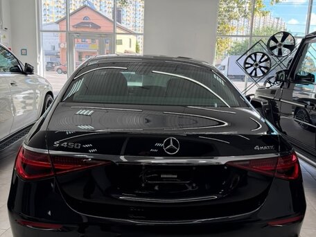 2021 Mercedes-Benz S-Класс 450 Long 4MATIC VII (W223), чёрный, 11200000 рублей, вид 4