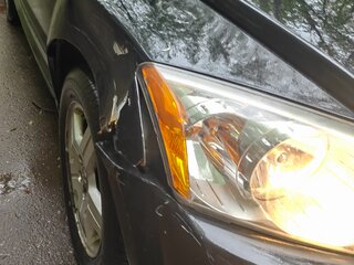 2007 Dodge Caliber I, чёрный, 500000 рублей, вид 2