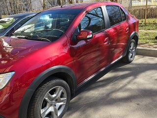 2020 Renault Logan Stepway II Рестайлинг, красный, 1200000 рублей, вид 4