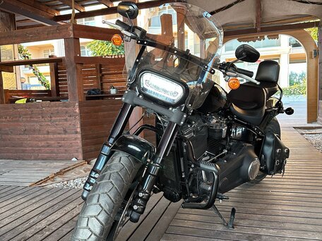 2020 Harley-Davidson Fat Bob, чёрный, 2900000 рублей, вид 2