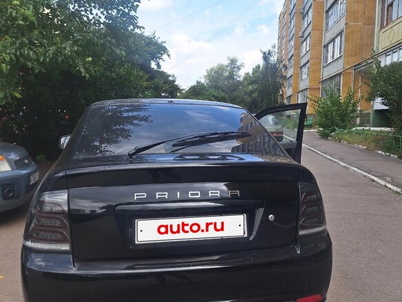 2010 Lada (ВАЗ) Priora I, чёрный, 410000 рублей - вид 3