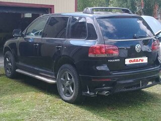 2003 Volkswagen Touareg I, чёрный, 400000 рублей, вид 5