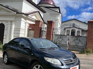 2008 Toyota Corolla AMT X (E140, E150), чёрный, 595000 рублей, вид 3