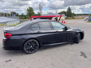 2014 BMW 5 серии 530d xDrive VI (F10/F11/F07) Рестайлинг, чёрный, 2300000 рублей, вид 4