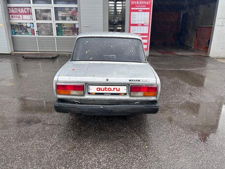 2010 Lada (ВАЗ) 2107, серебристый, 100000 рублей, вид 3