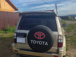 2001 Toyota Land Cruiser Prado 90 Series Рестайлинг, коричневый, 1400000 рублей, вид 3