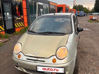 2008 Daewoo Matiz I Рестайлинг, серебристый, 70000 рублей, вид 1